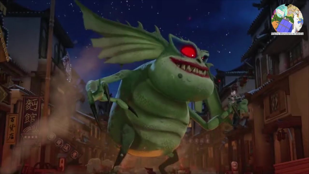 Gremlin, Madame Claw,  GROWS GIGANTIC and Rampages
