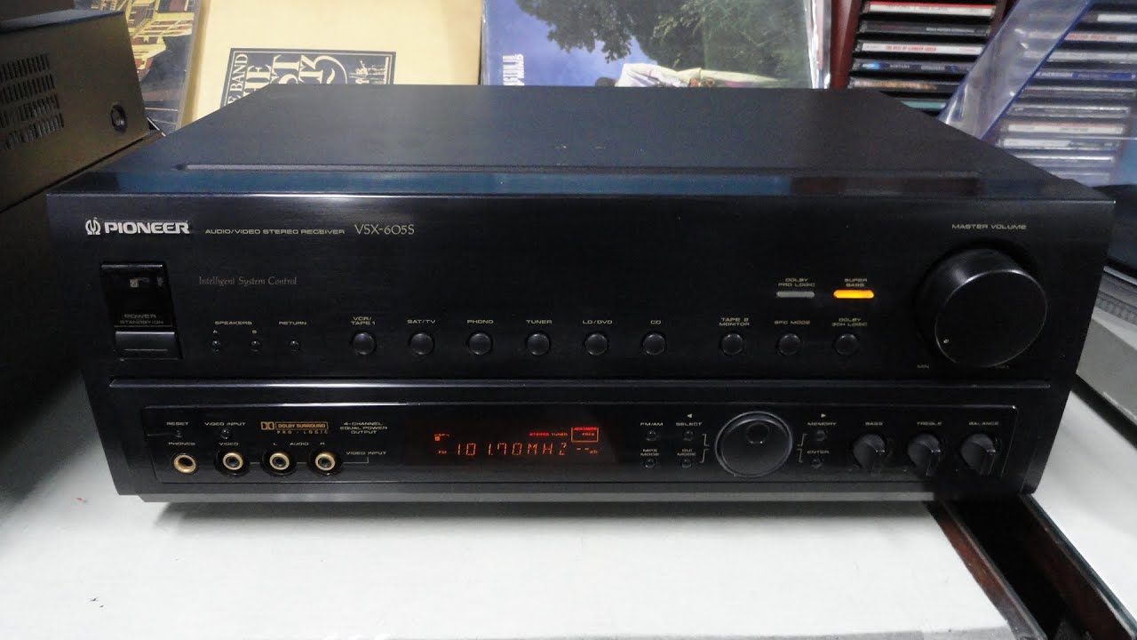 O Rei do Som - Receiver Pioneer VSX-605S