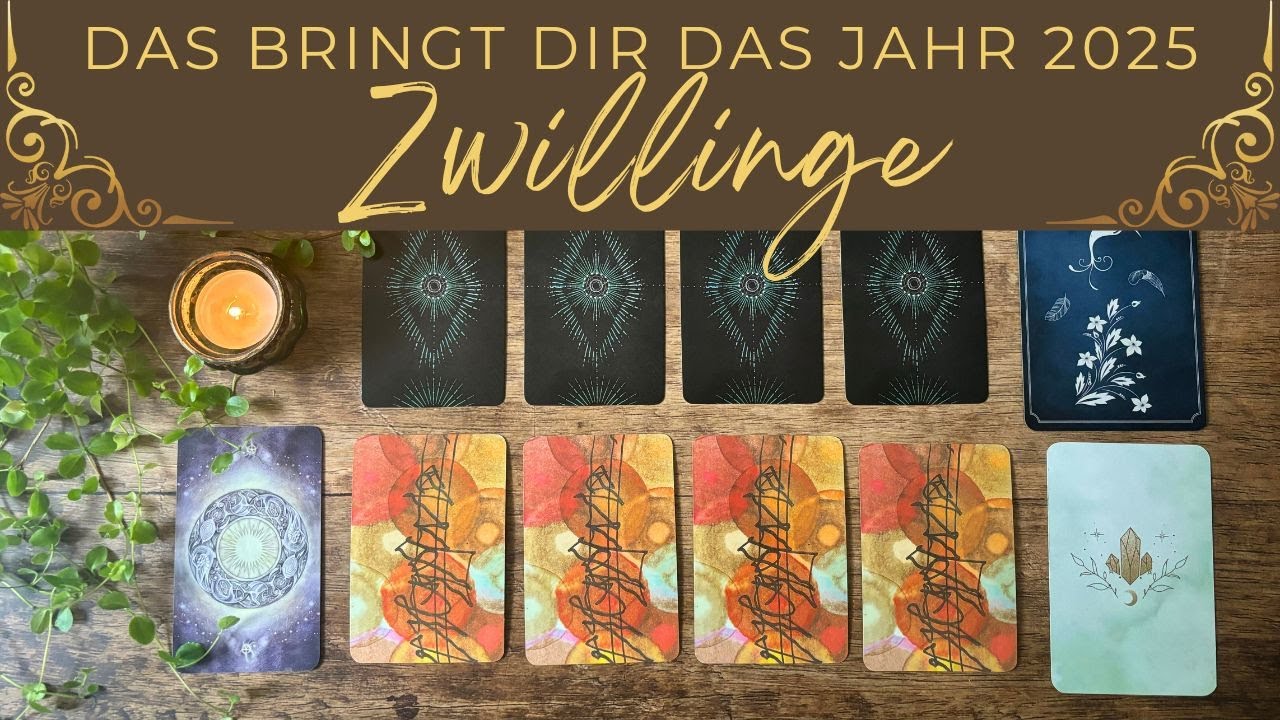 Zwillinge ✨2025 ✨Dein Schicksal führt dich zu Glück und Erfolg | Tarot Reading | Schattenarbeit