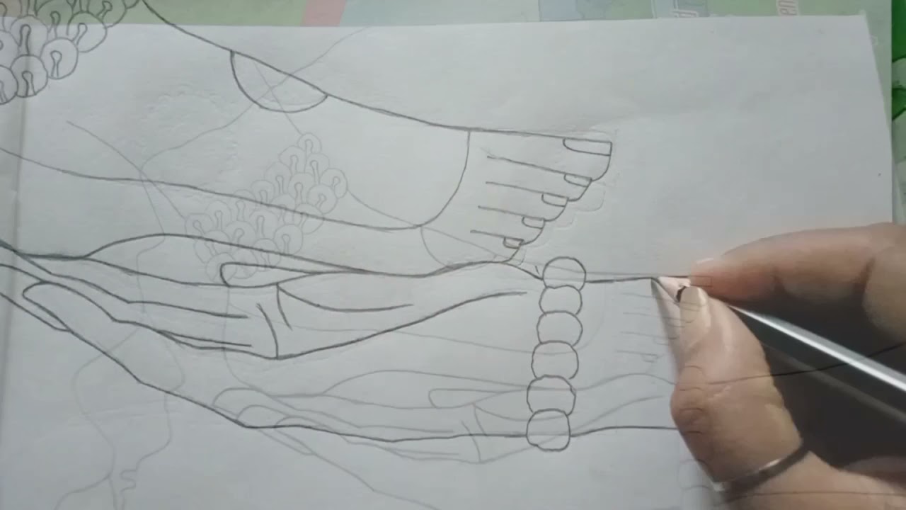 How to draw shiv parvati hand & leg // easy shiv parvati painting 🎨// Mahadev Mahadevi easy painting