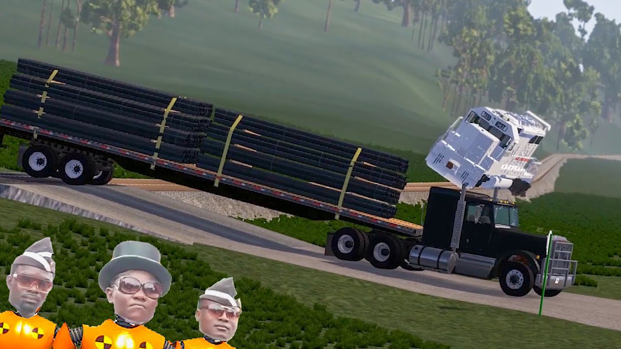 Train crashes Coffin meme #6 BeamNG Drive