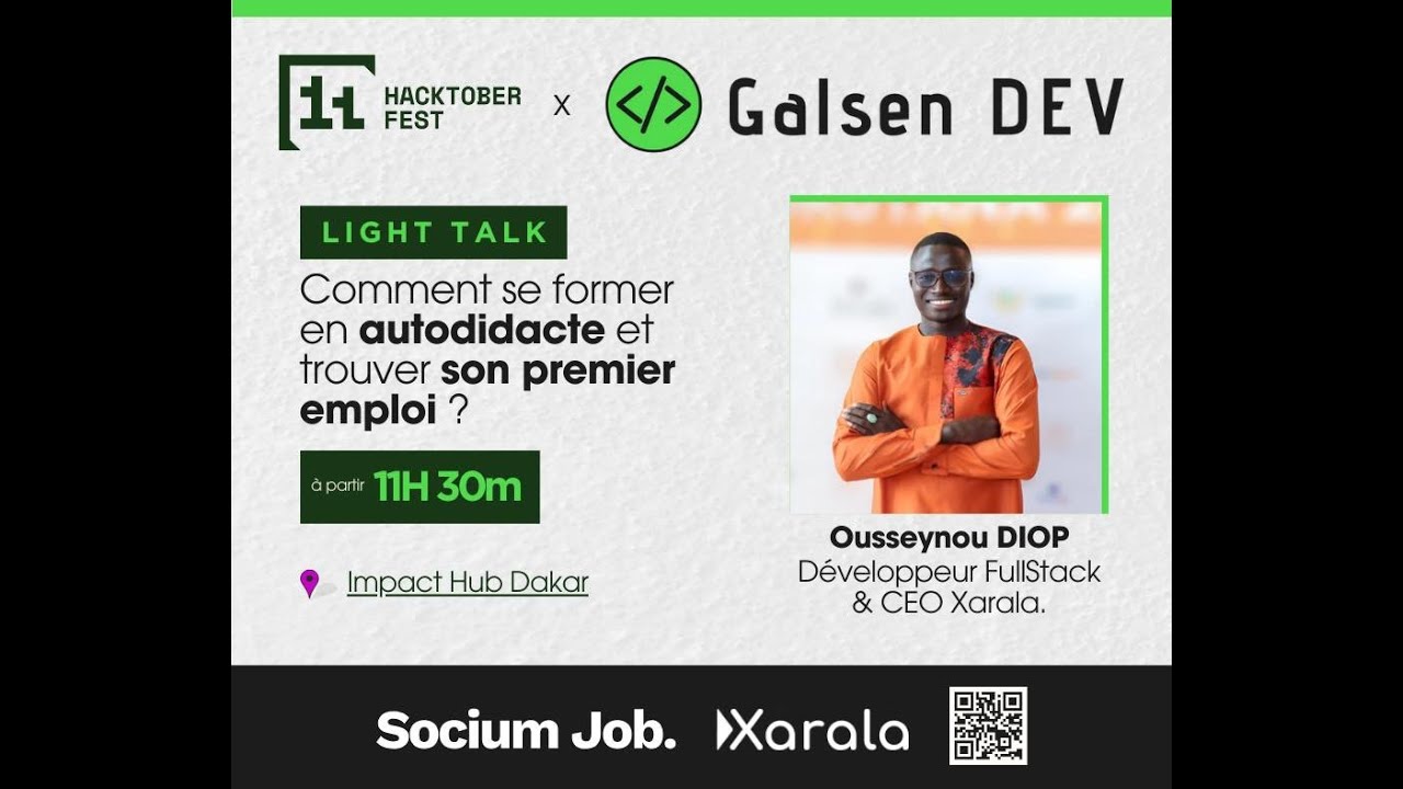 COMMENT SE FORMER EN AUTODIDACTE ET TROUVR UN EMPLOI HACKTOBERFEST 2024