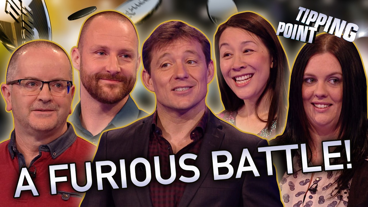 Intense showdown for a chance at jackpot victory 🤩 | FULL EPISODES | Tipping Point 🪙