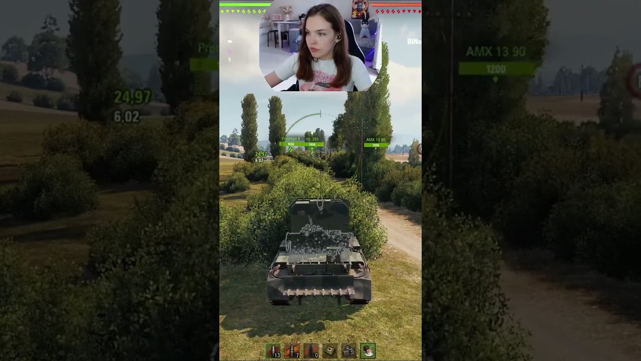 На каждую бабаху найдётся своя бабаха #funnyvideo #биночка #gaming #миртанков #shorts #shortvideo