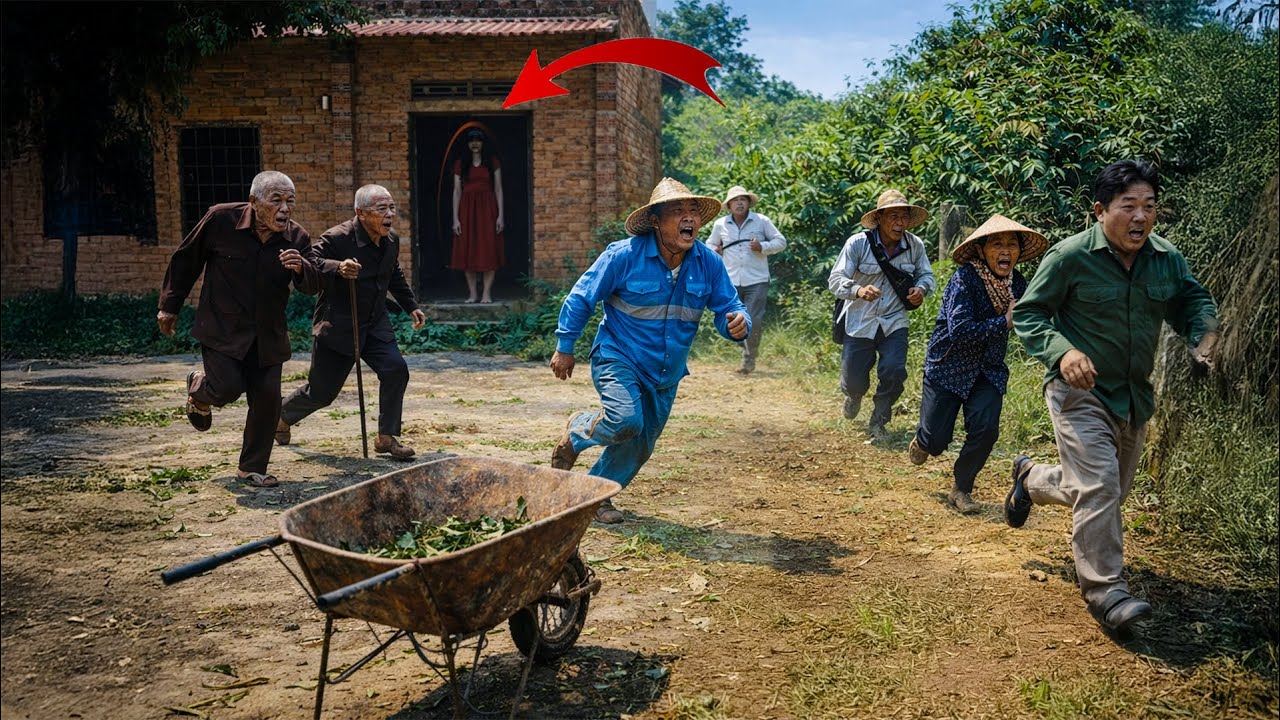 Time-Lapse: He Couldn’t Believe His Eyes -  An Old Man Sees a Woman Standing in the Abandoned House