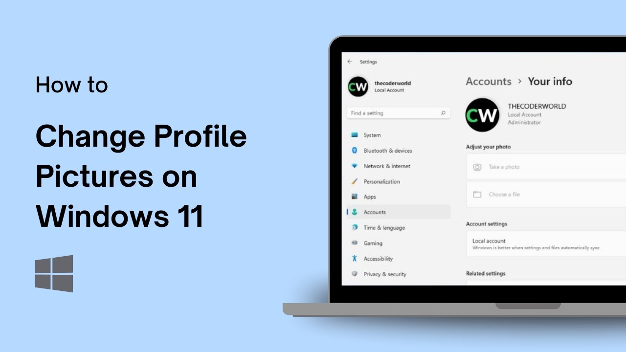 How to Change Profile Pictures on Windows 11