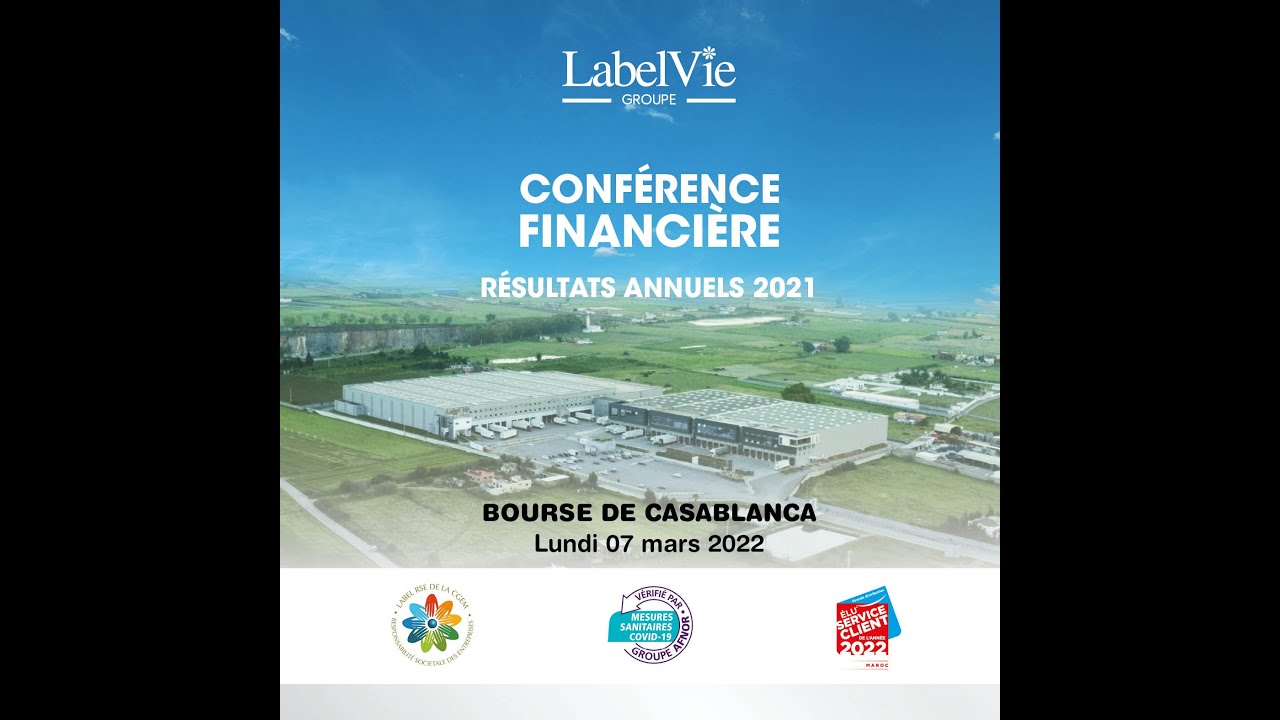 Conférence financière pour l'annonce des résultats annuels 2021