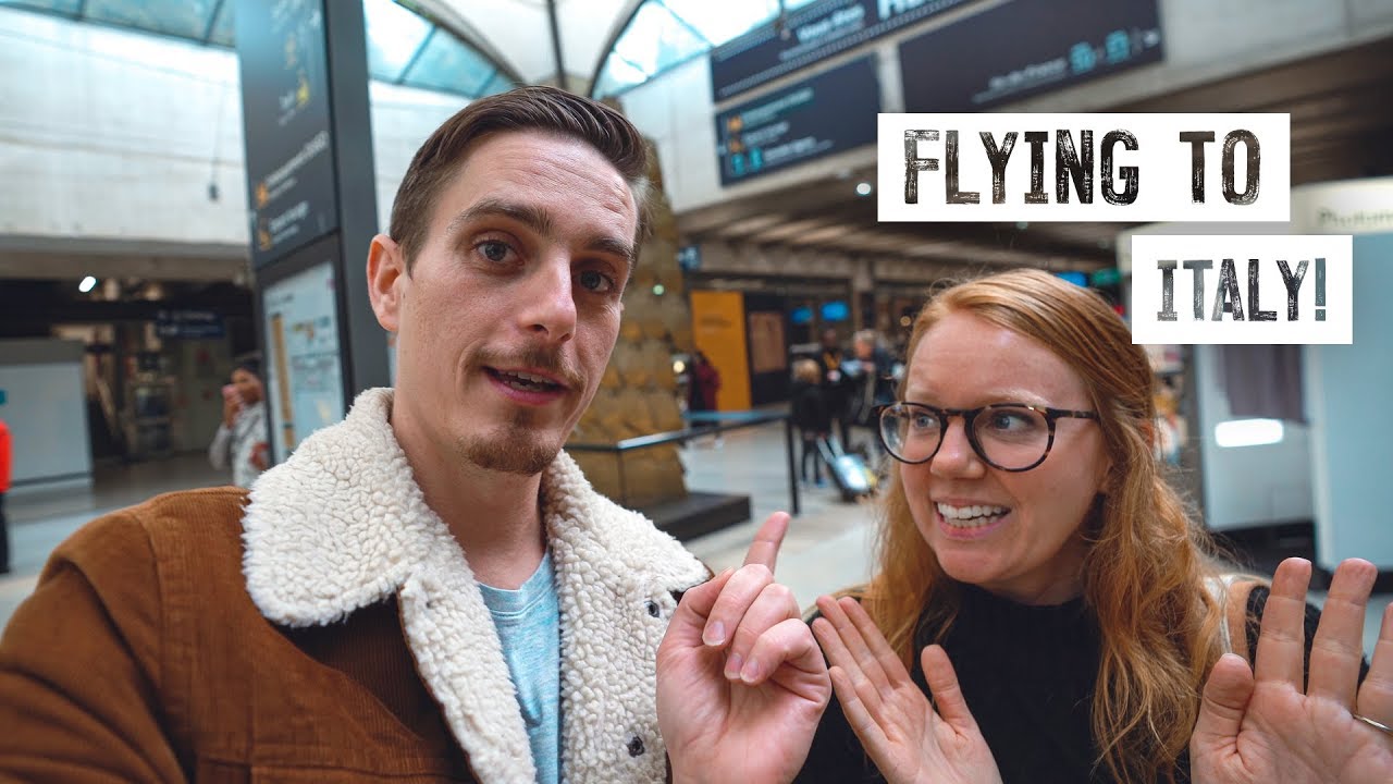 Flying from France to ITALY + Tuscany Road Trip Begins!
