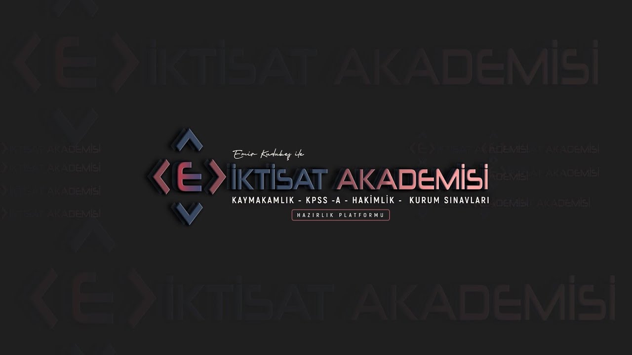 Sertkan Erdurmaz ile tüm sınavlar için vergi hukuku dersi nasıl çalışılır