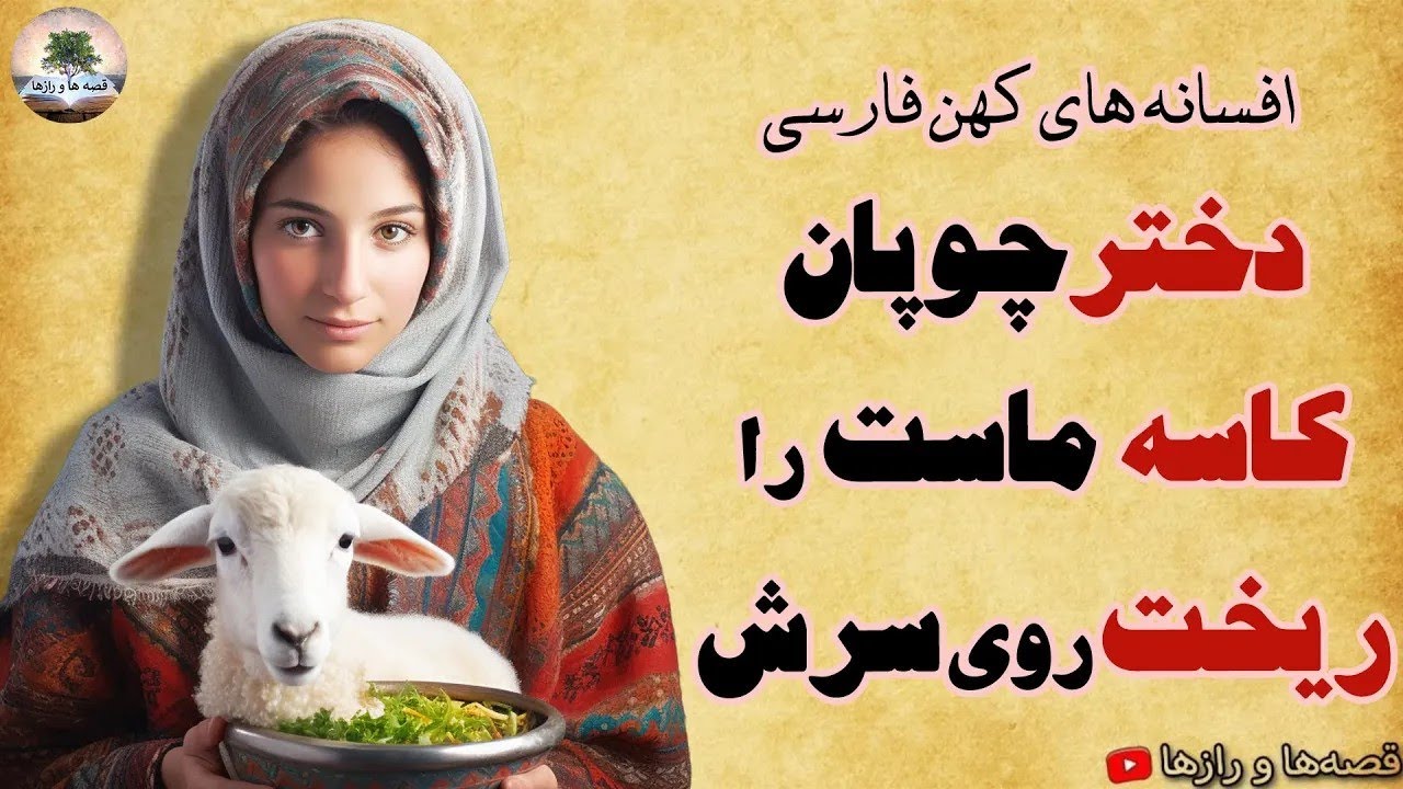 مادرش فهمید و گیس های دختر رو برید!!⭐چند افسانه و داستان کهن و فارسی