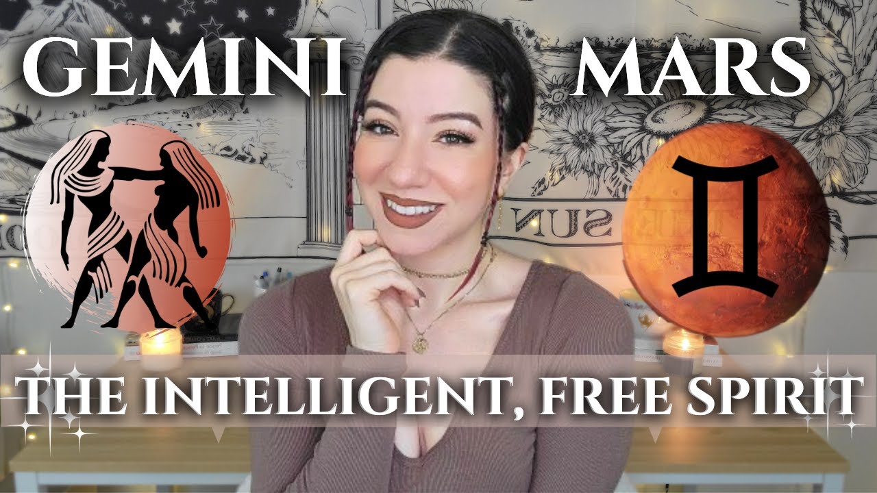 GEMINI MARS Man & Woman♊your SENSUALITY & DRIVE ✨ Mars in ASTROLOGY (astrology for beginners)