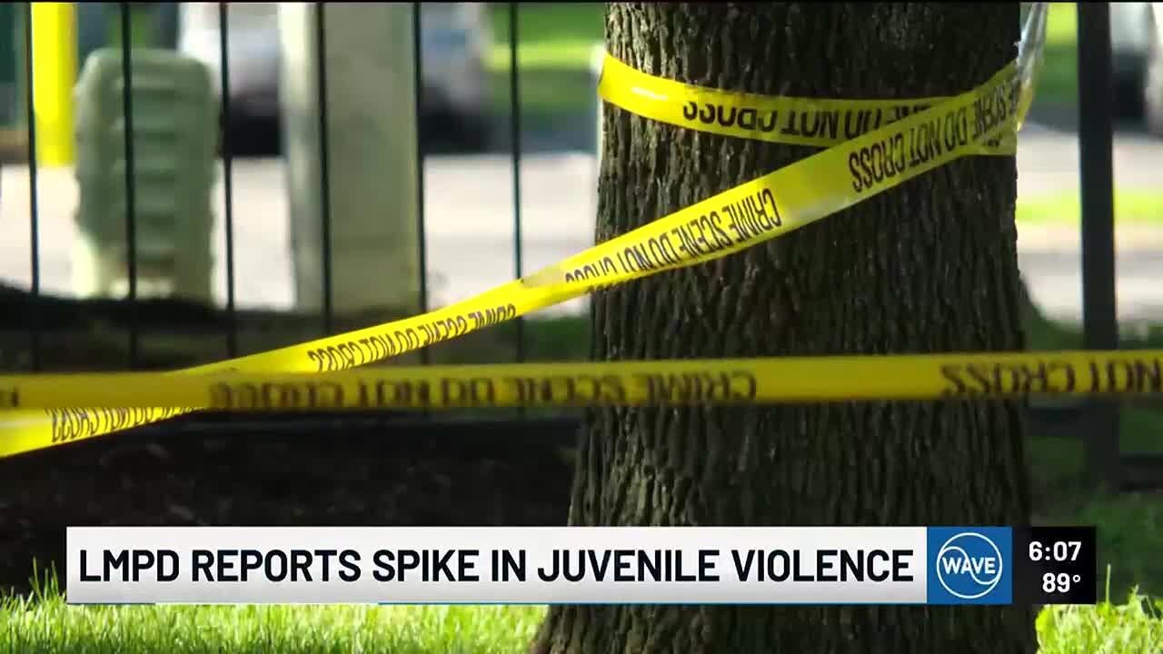 &ldquo;It&rsquo;s terrifying&rdquo;: LMPD reports increase in juvenile violence