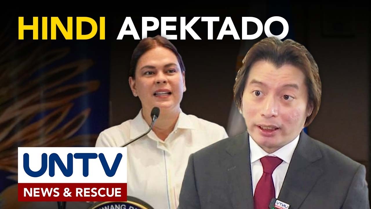 Trabaho ni VP Sara, hindi apektado kahit may impeachment complaints ayon kay Atty. Poa