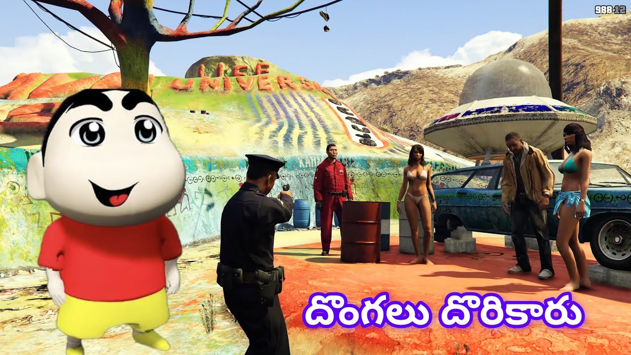 Shinchan Bus Blast Gurinchi Police Enquiry Start Chesaru#shorts #gta #youtubeshorts
