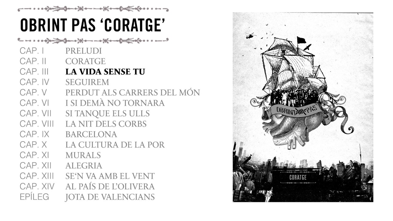 OBRINT PAS - Coratge (2011) àlbum complet