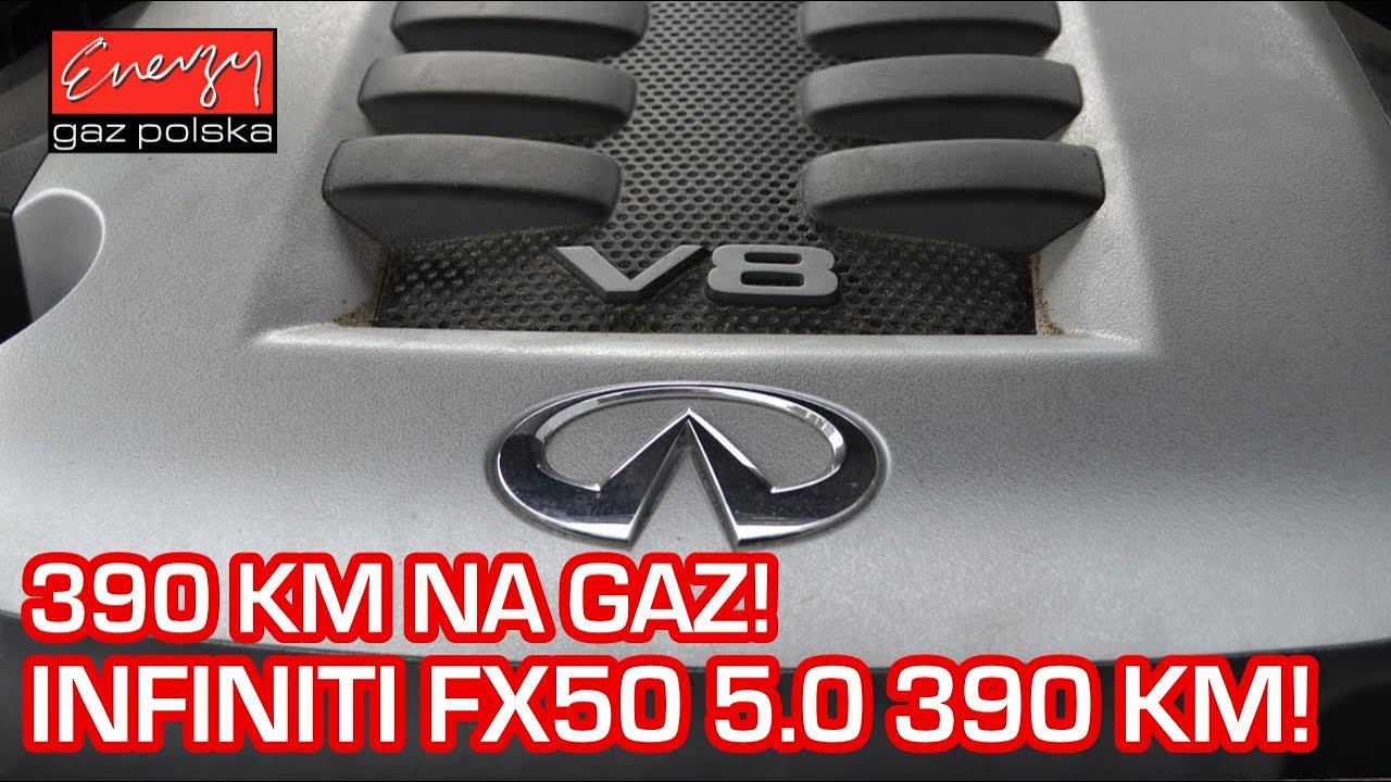 Montaż LPG Infiniti FX50 5.0 390KM 2009r w Energy Gaz Polska na auto gaz KME NEVO