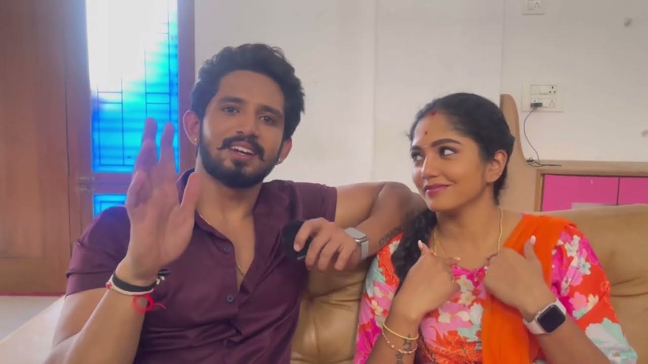 Unexpected  Geetha serial set visit Part 2 | Offscreen | Geetha serial | fun chitchat | Part -2 Vlog