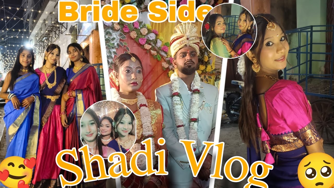 Shadi vlog❤️🎉 Bride side 🫶