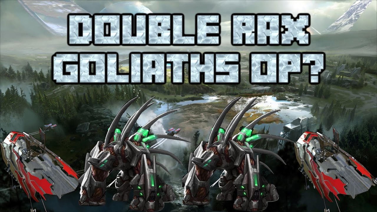 Double Rax Goliath Rush Halo Wars 2 Pro Builds&Rushes