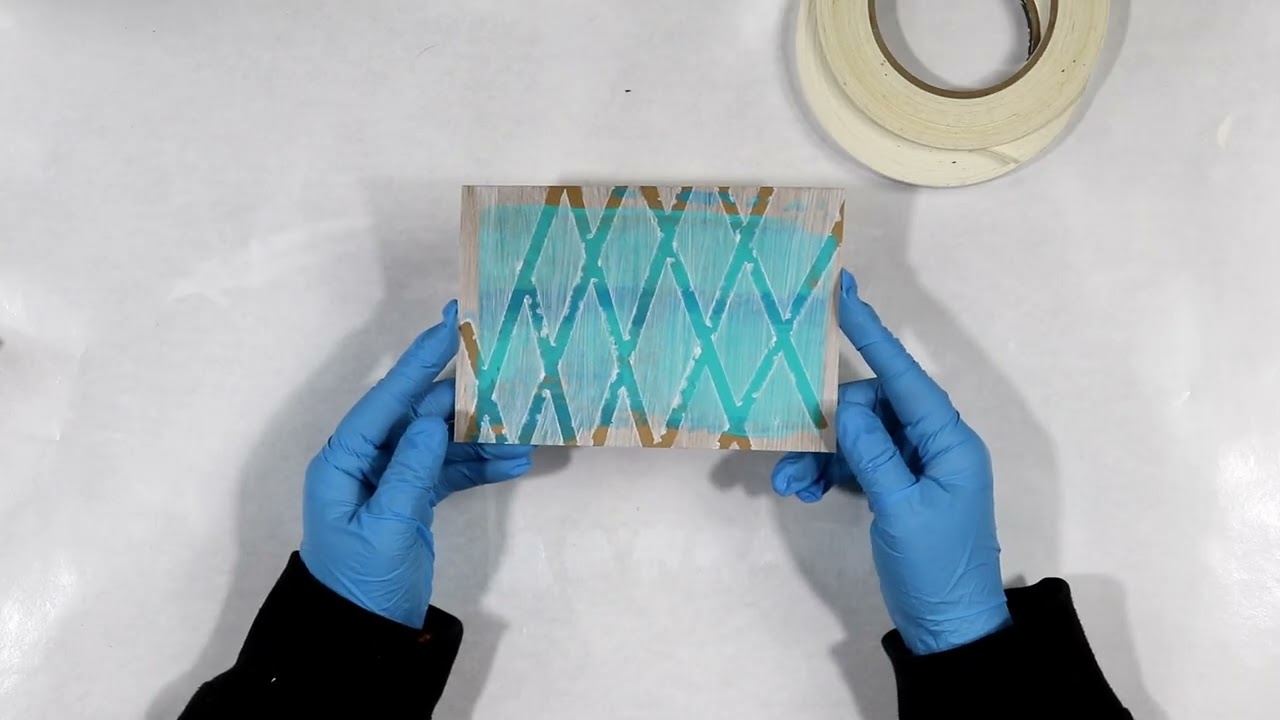 (161) Day 12 of the 100 Day Project, Creating Designs from Tape!