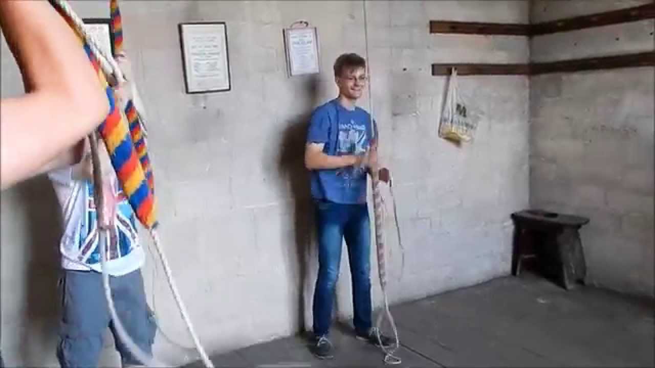 Bell Ringing at Great Ponton, Lincs