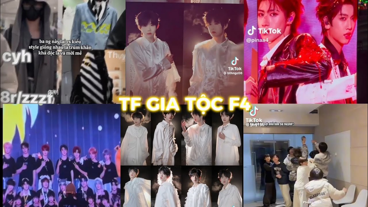 🌟TF GIA TỘC F4#2 TỔNG HỢP VIDEO TIKTOK TF GIA TỘC F4 CONCERT NĂM MỚI SIÊU HOT💫❄️#tffamily#tfgiatoc 