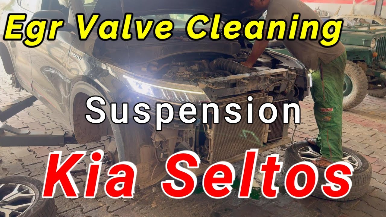 Kia Seltos Egr Valve Cleaning & Suspension Video