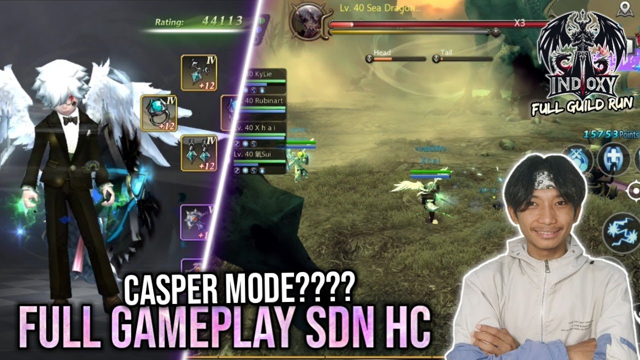 Rating 44k Jadi Tanker Assistant di SDN HC? Bisa kah??? - DRAGON NEST M CLASSIC