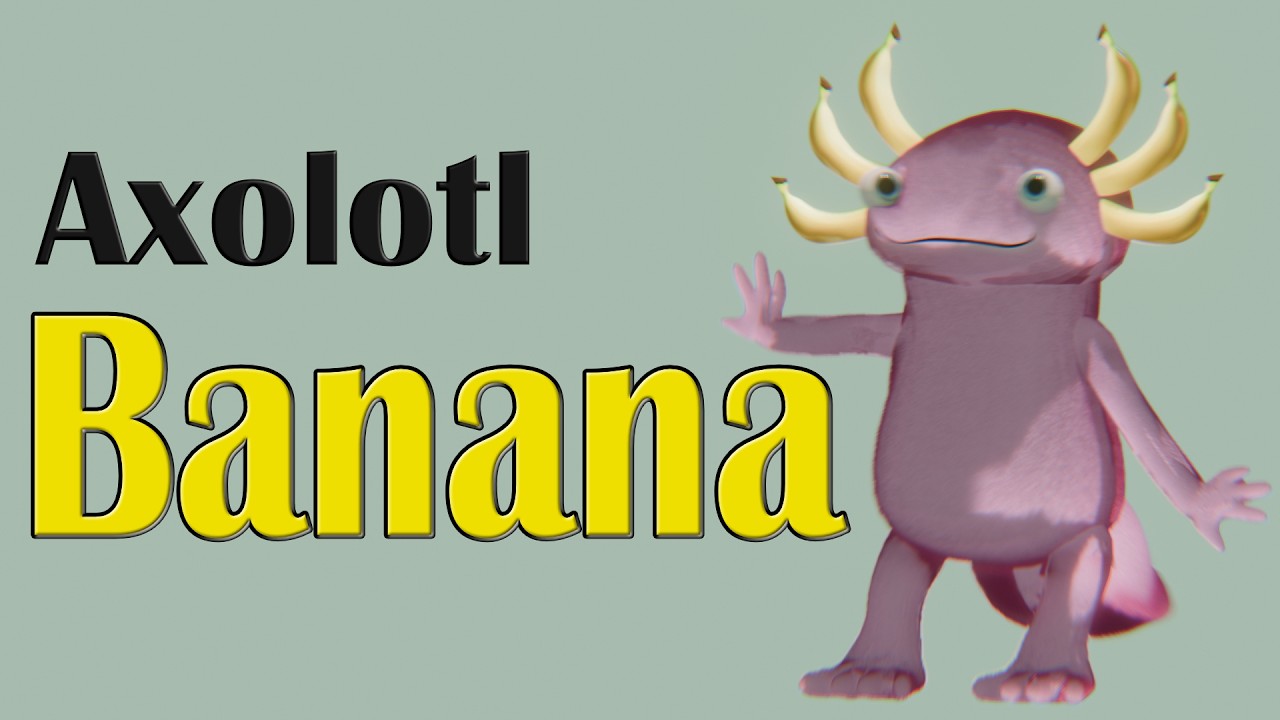 Axolotl Banana