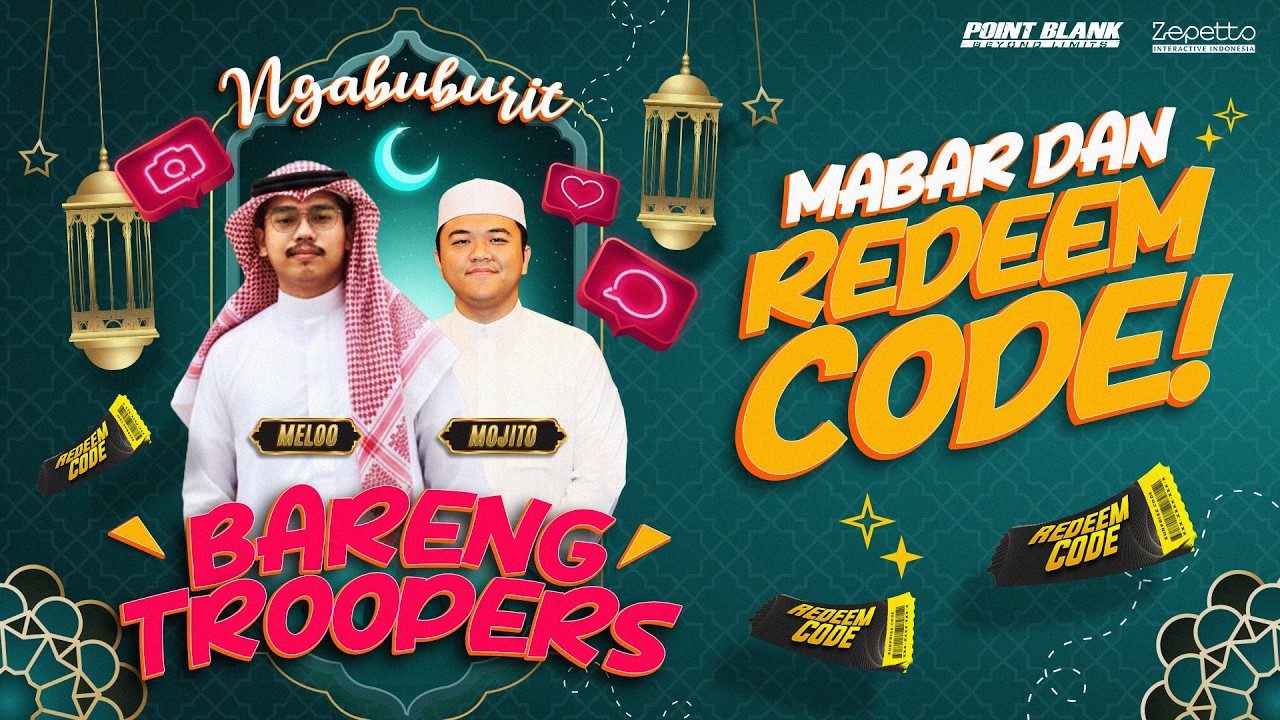 NGABUBURIT BARENG TROOPERS - VOL 4 | MABAR & REDEEM CODE 🎮🌙