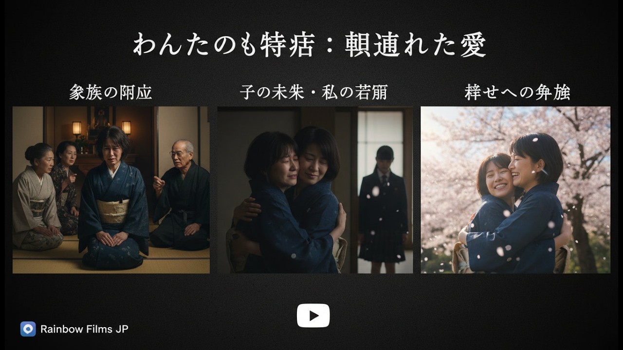 妻の連れ子が部屋に入ってきて「ママって呼んでいい？」と言った瞬間、猛反対していた家族全員が沈黙した
