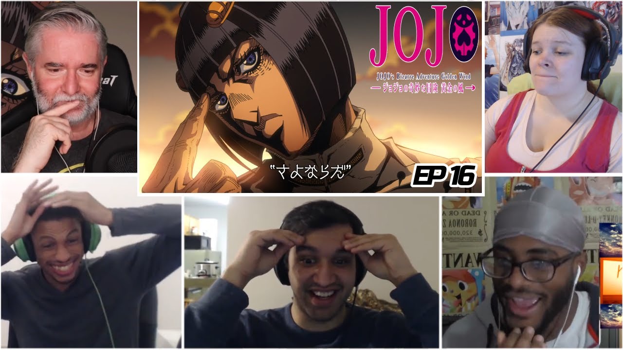 Arrivederci! Bucciarati vs The Brothers Reaction Mashup! JJBA Part 5: Golden Wind Ep16