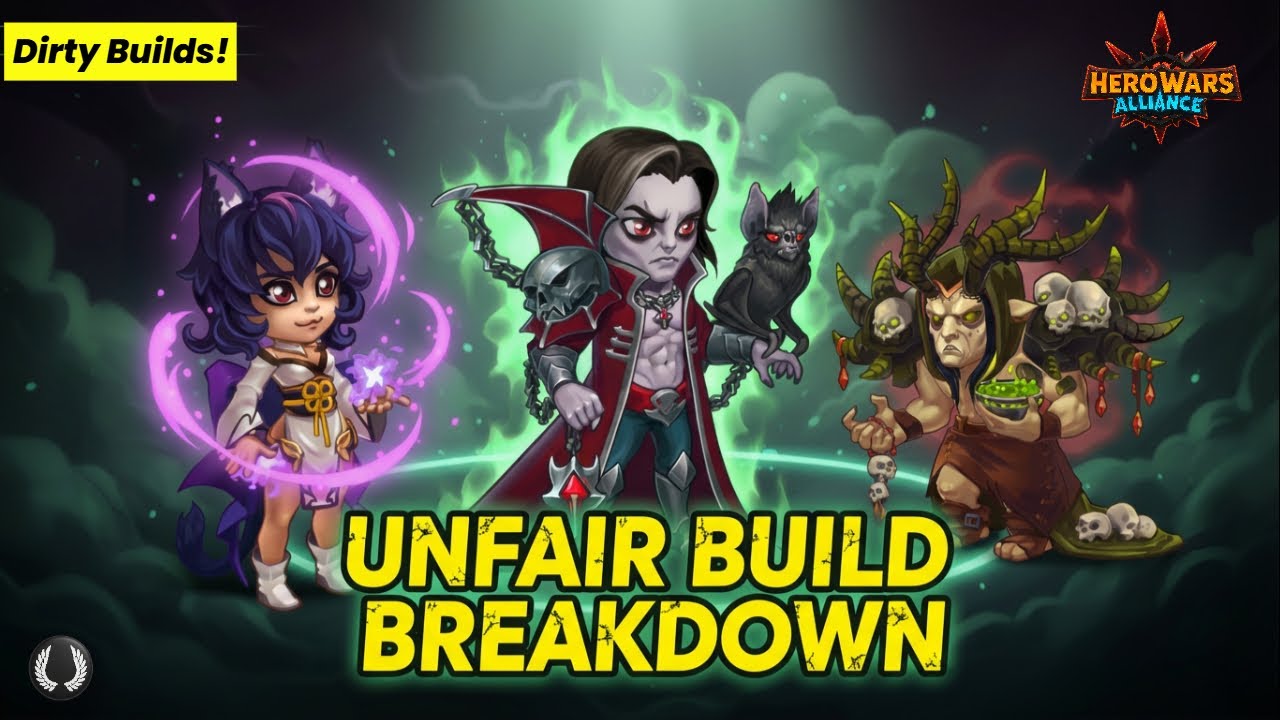 3 Dirty Heroes EVERY Player Must Build in 2025 (Low Power, HUGE Impact!) Hero Wars Alliance!