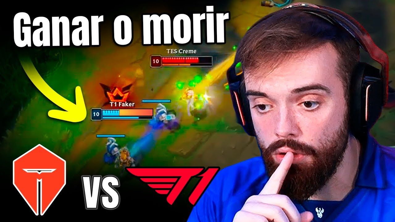 &Uacute;LTIMAS SEMIFINALES DEL MUNDIAL - T1 vs TES - WORLDS 2025
