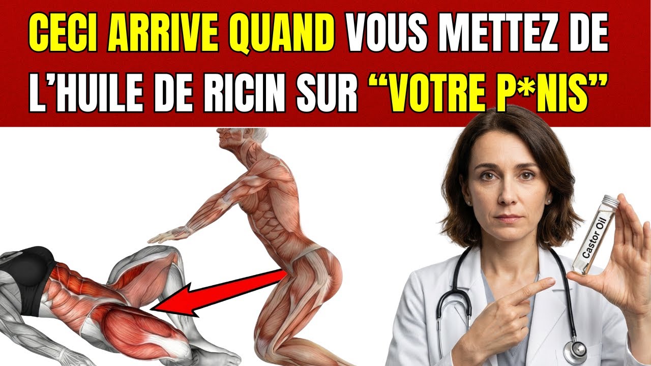 Urologue : Ce Qui Arrive Quand Vous Appliquez l'Huile de Ricin ICI | santé