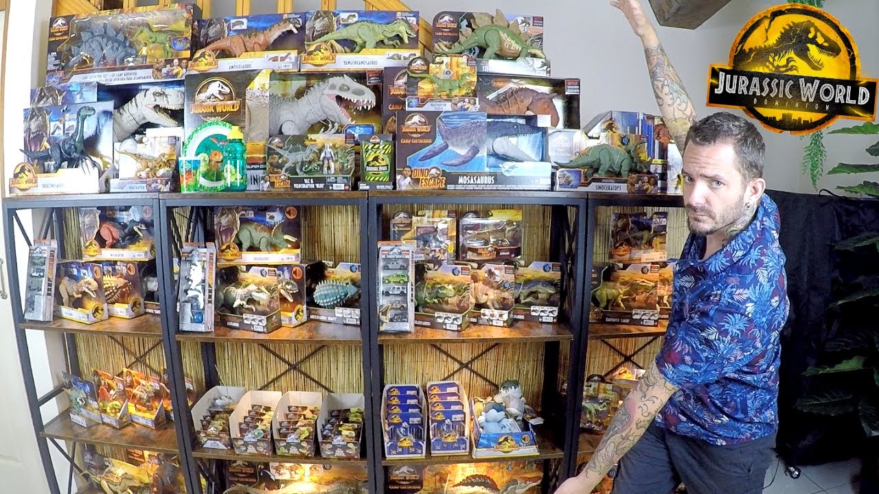 LES NOUVEAUX JOUETS DINOSAURES JURASSIC WORLD MATTEL PRÉSENTATION 100% 2022