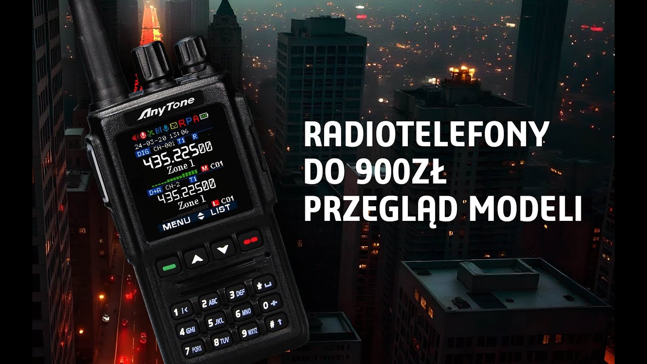 Wyb&oacute;r radiotelefonu VHF/UHF do 900zł