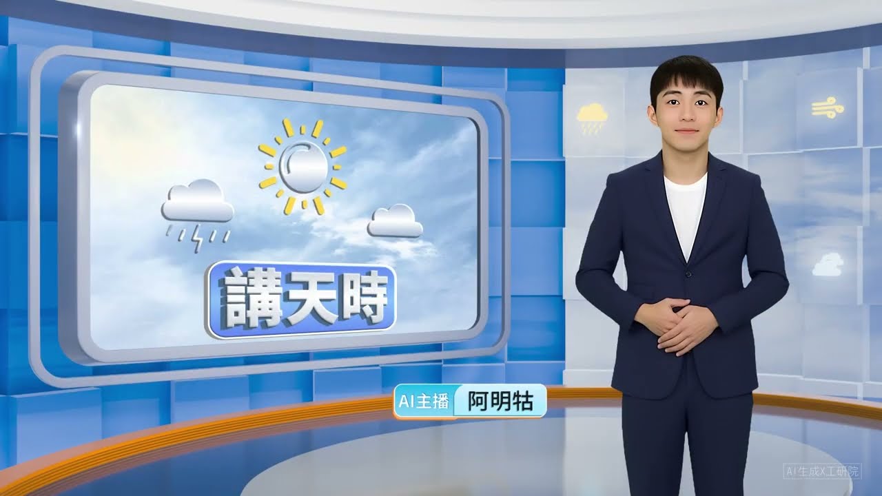 AI手語講天時｜大陸冷氣團影響 中部以北、東北部、東部天氣轉冷【客家新聞20251226】