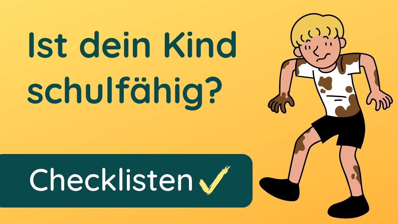 Checkliste Einschulung ✅ Teste, ob dein Kind schulfähig ist!