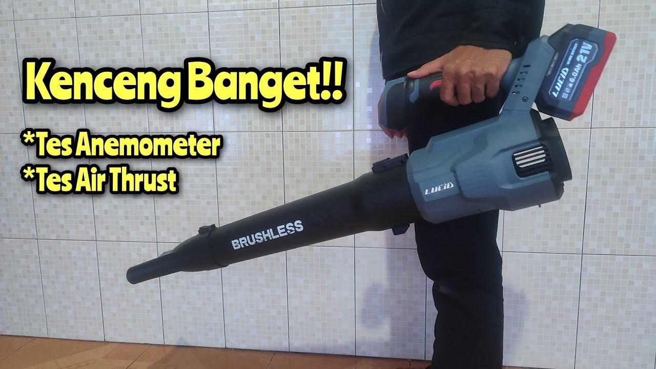 Kenceng Banget!! Lucid LF-01 Jet Blower Cordless Brushless