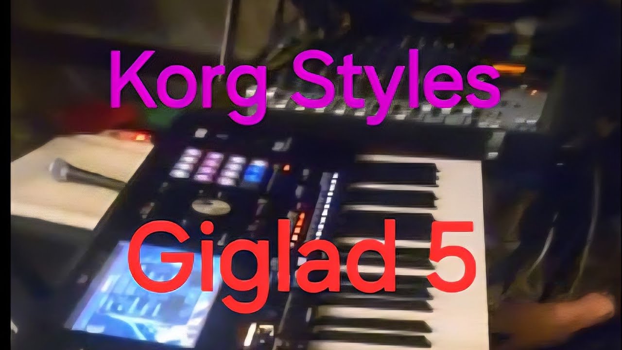 Как конвертировать стиль Korg Pa5X в аудио‑лупы и добавить его в Giglad  Полный урок