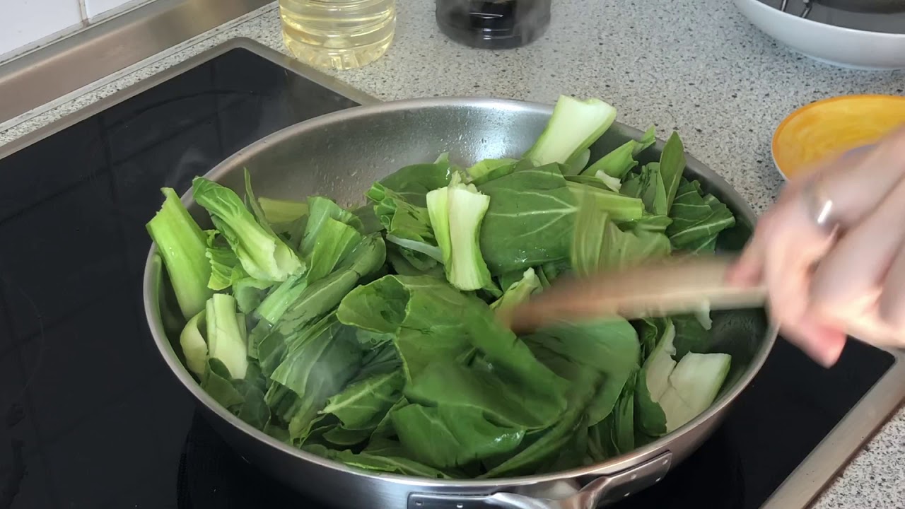 Pak Choi - Chinesisches Essen - Einfach, schnell und lecker