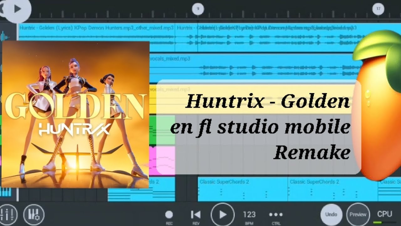 Huntrix - Golden en Fl Studio MOBILE REMAKE 