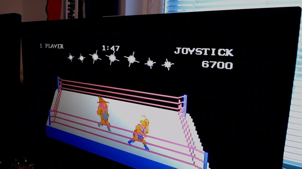 Commodore 64, Rock'n Wrestle, 15000 points
