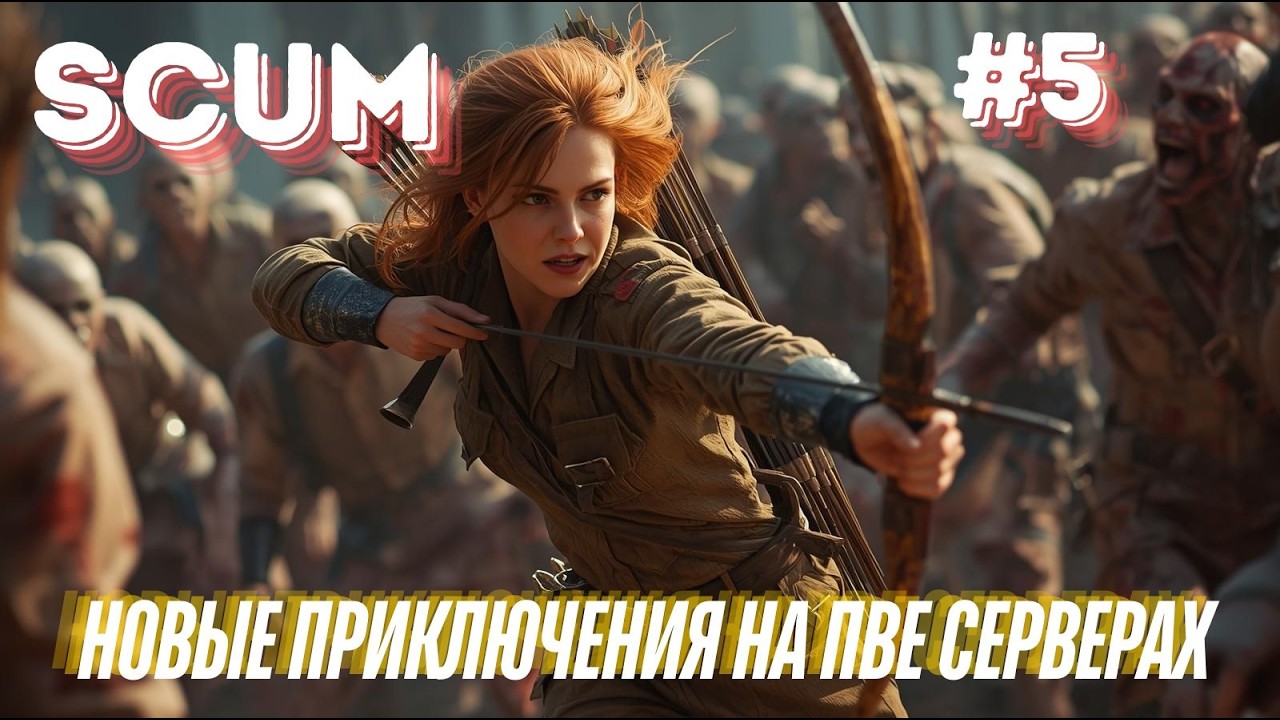 SCUM- Залетел на новый сервер, часть#5 #game #scum #выживание