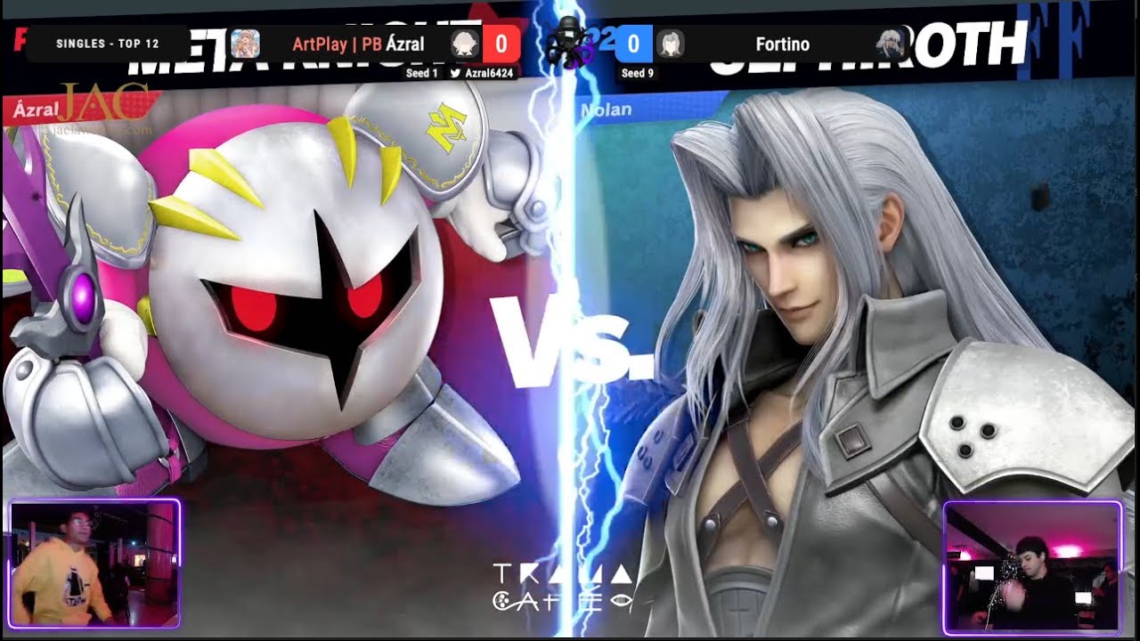 TRYHAAARDS #25 - Fortino (Sephiroth) Vs. ArtPlay | Ázral (Meta Knight) WR 4