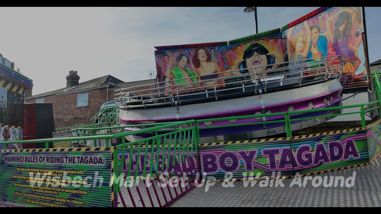 Wisbech Mart Mega Value Fun Fair 2026 Build-UP and Walk Around