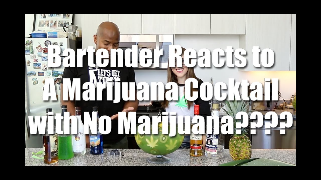 Bartender Reviews a... Cannabis Cocktail???