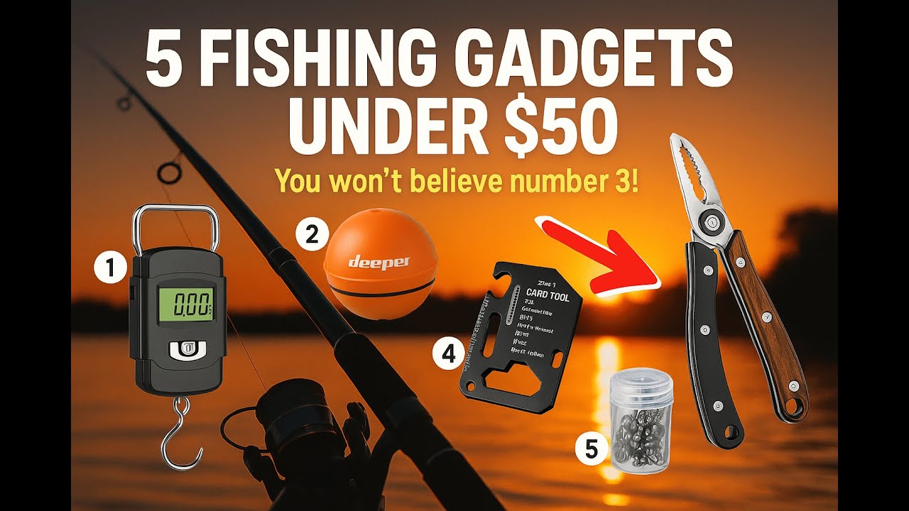 5 Fishing Gadgets Under $50 You&rsquo;ll Actually Want to Use (2025)