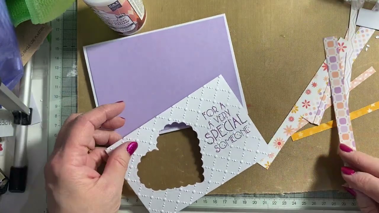 I’ve got strips, they’re multiplying #3 heart aperture card